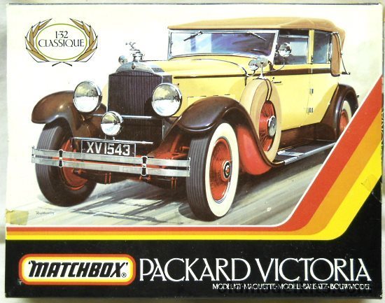 Matchbox 1/32 1928 Packard Victoria Convertible, PK-451 plastic model kit